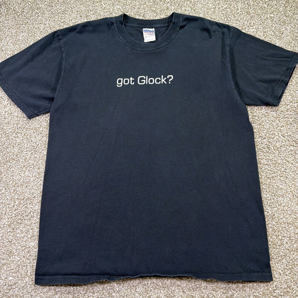 Vintage Got Glock? Gun Promo Tee Size Large Rare Vintage Y2k Double Sided